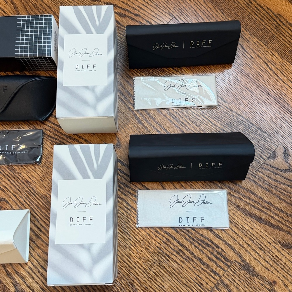 5 Empty Diff Eyewear Sunglasses Cases Cleaning Cl… - image 4